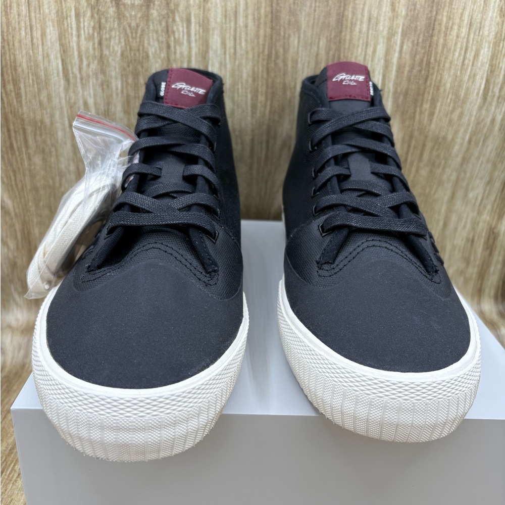 Globe Gilette Mid Black Sneakers Men’s Size 10.5 - Picture 14 of 17